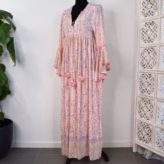 Bohoklänning Mönstrad ROSA