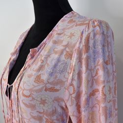 Bohoklänning Mönstrad ROSA