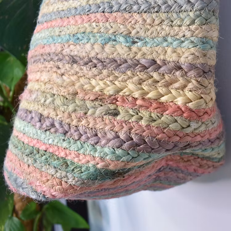 Väska i naturmaterial PASTELL