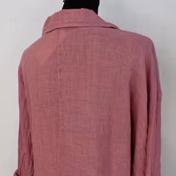 Linneskjorta Amalia FUSCHIA - Stajl Agenturer