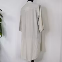 Klänning Adelia linnemix BEIGE - Mix By Heart