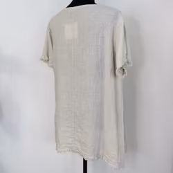 Linnetopp Vanessa Fransig BEIGE - Mix By Heart