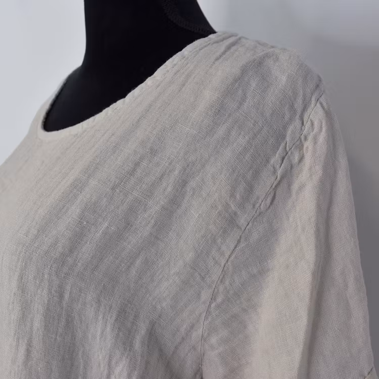 Linnetopp Vanessa Fransig BEIGE - Mix By Heart