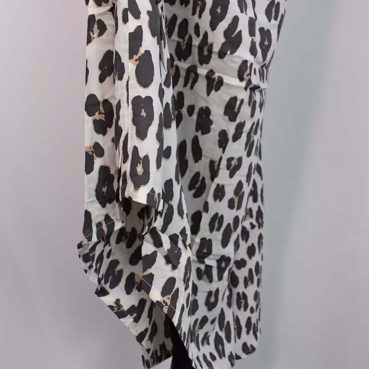 Kaftan Camelia Leopard CREAM - CoconutMilk by Stajl