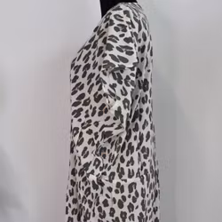 Kaftan Camelia Leopard CREAM - CoconutMilk by Stajl