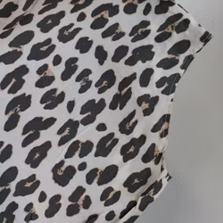 Kaftan Camelia Leopard CREAM - CoconutMilk by Stajl
