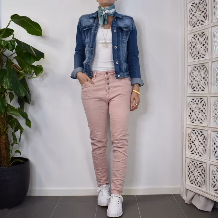 Jeans med knappar ROSA - Newplay
