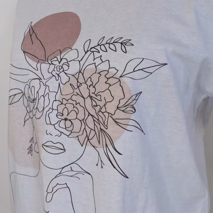 T-shirt Flower ROSA