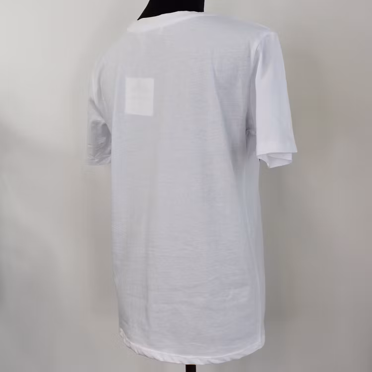 T-shirt Peace, Love & Coffee VIT/GULD