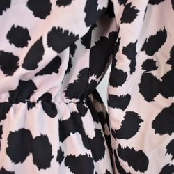 Klänning med slits Leo LJUSROSA