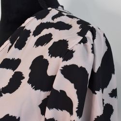 Klänning med slits Leo LJUSROSA