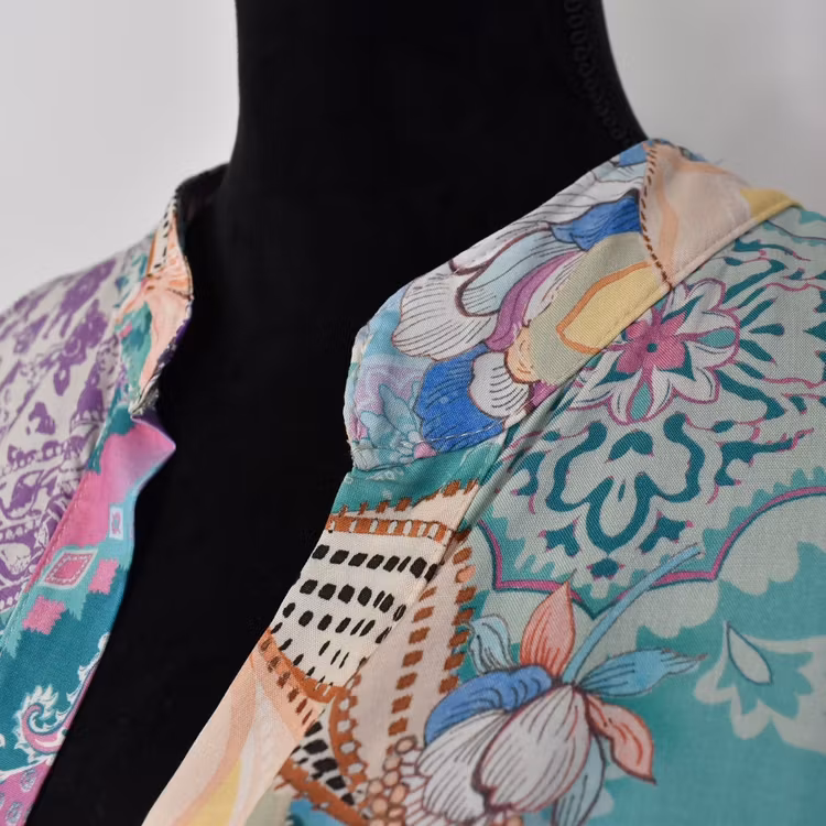 Klänning Plus Size Mönstrad TIFFANY