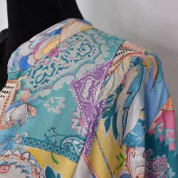 Klänning Plus Size Mönstrad TIFFANY