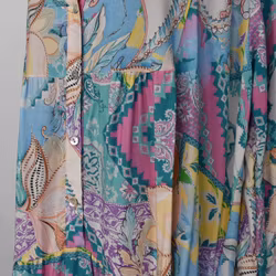 Klänning Plus Size Mönstrad TIFFANY