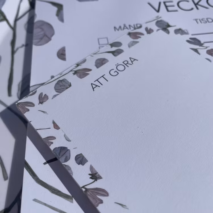 Anteckningsblock To do list Luktärt Magnet - Elina Dahl
