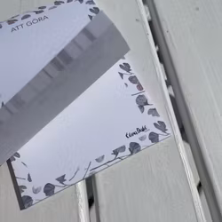 Anteckningsblock To do list Luktärt Magnet - Elina Dahl