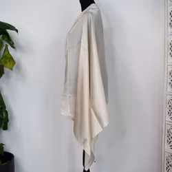 Sjal Silkesmix BEIGE