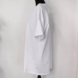 Lång T-shirt Over Sized VIT