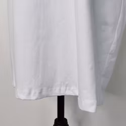 Lång T-shirt Over Sized VIT
