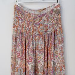 Volangkjol Princess Mönstrad BEIGE - Marta du Chateau
