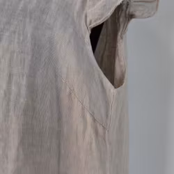Linneklänning Kajsa BEIGE - Mix By Heart