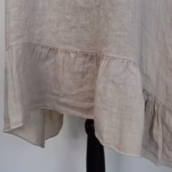 Linneklänning Kajsa BEIGE - Mix By Heart
