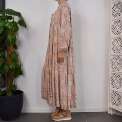 Klänning Mönstrad SOFT PINK