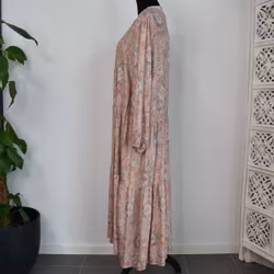 Klänning Mönstrad SOFT PINK