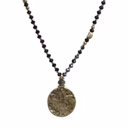 Halsband Mila GRÖN/GULD - The Moshi