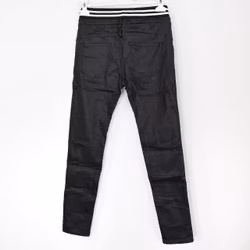 Jeans Vaxade med resårmidja SVART - Place du Jour