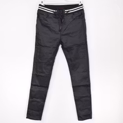 Jeans Vaxade med resårmidja SVART - Place du Jour