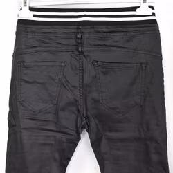 Jeans Vaxade med resårmidja SVART - Place du Jour