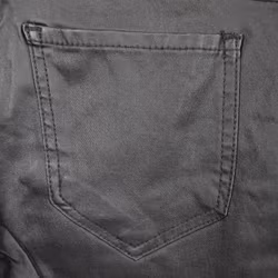 Jeans Vaxade med resårmidja SVART - Place du Jour