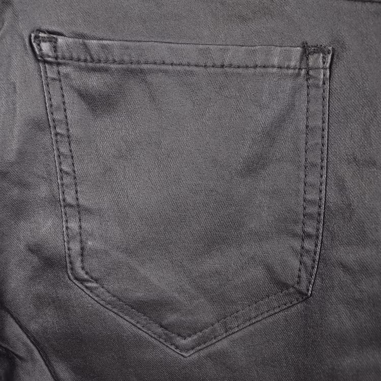 Jeans Vaxade med resårmidja SVART - Place du Jour
