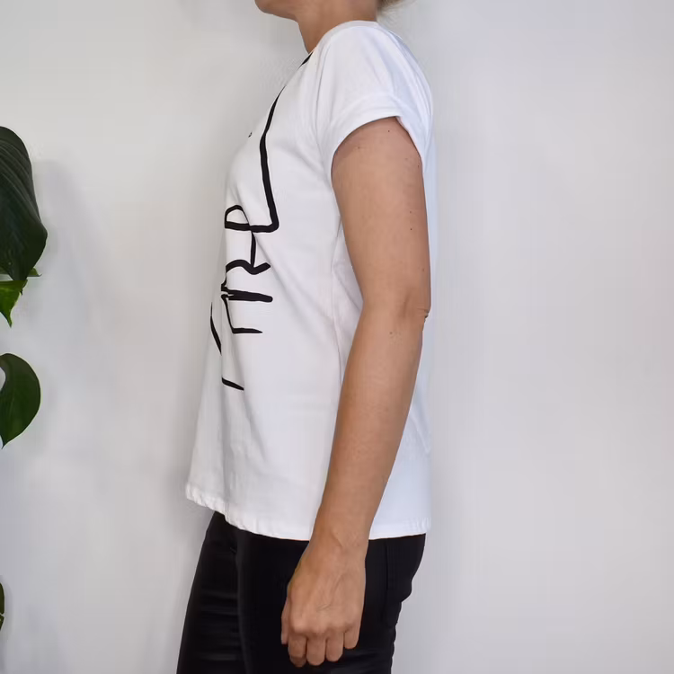T-shirt Flower Lashes VIT