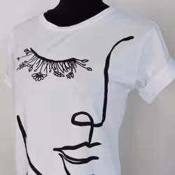 T-shirt Flower Lashes VIT