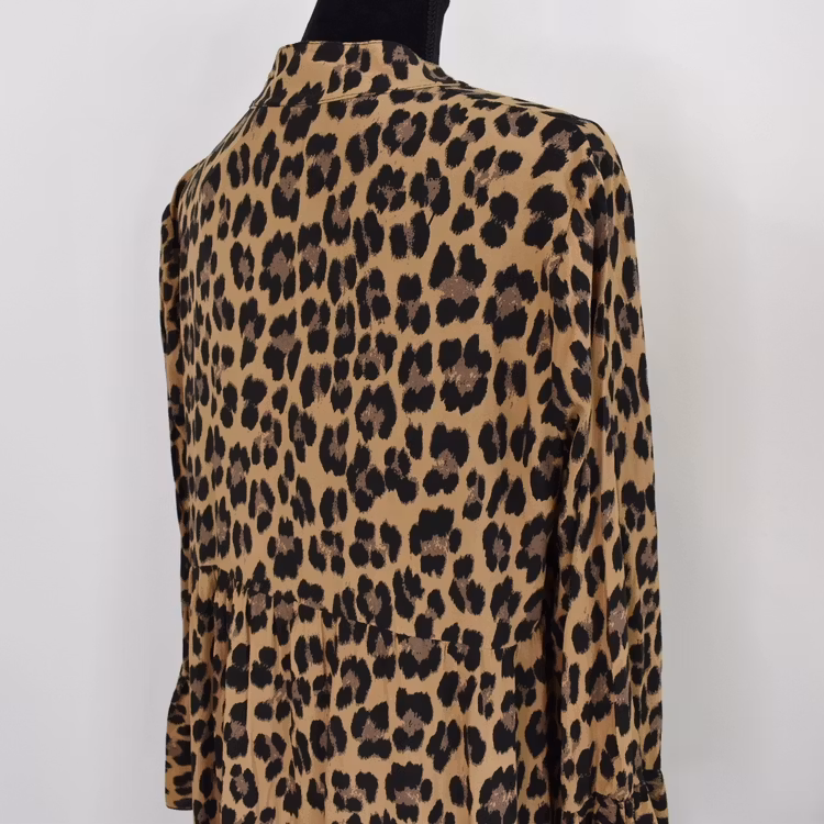 Klänning Leopard MARRON