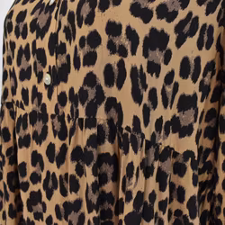Klänning Leopard MARRON