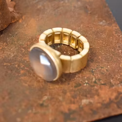Elastisk ring Maya GULD - The Moshi