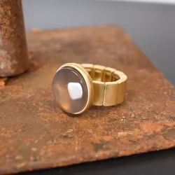 Elastisk ring Maya GULD - The Moshi