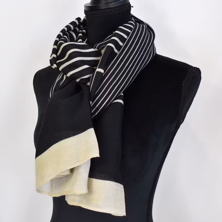 Sjal Geo BEIGE