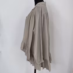 Bomullsblus Heather BEIGE - Stajl Agenturer