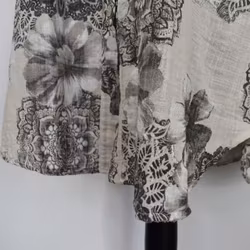 Långskjorta Milou Mandala BEIGE - Mix By Heart