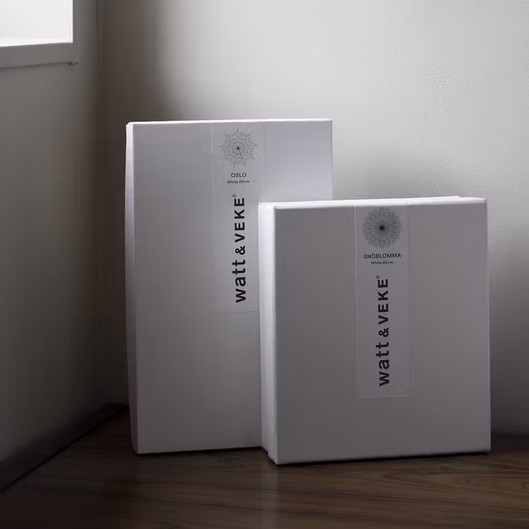 Pappersstjärna Oslo 60cm VIT - Watt & Veke
