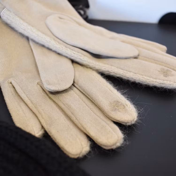 Handske Touch Screen BEIGE