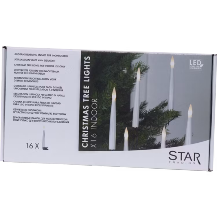 Julgransbelysning Slimline - Star Trading