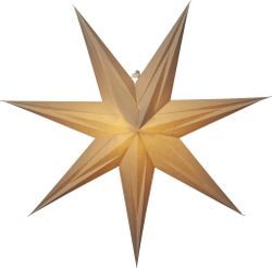 Pappersstjärna Place 60cm BEIGE - Star Trading