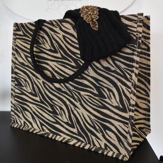 Shopper Stor Zebra TAUPE