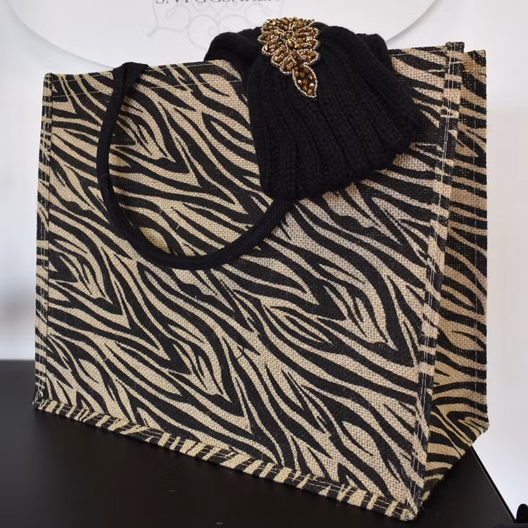 Shopper Stor Zebra TAUPE