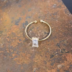 Ring Justerbar Glitter GULD